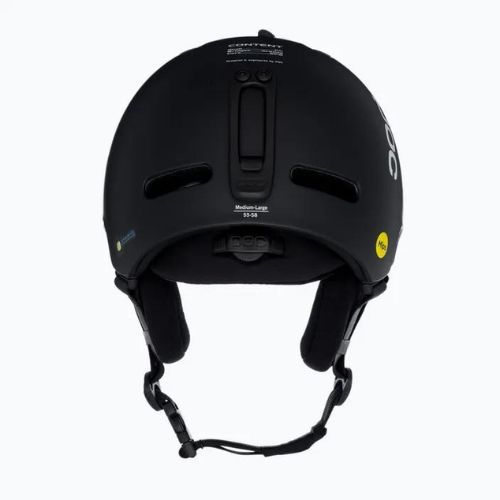 Casco da sci POC Fornix MIPS nero uranio opaco