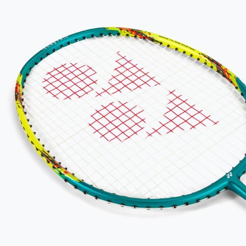 Racchetta da badminton YONEX Nanoflare E13 turchese/giallo