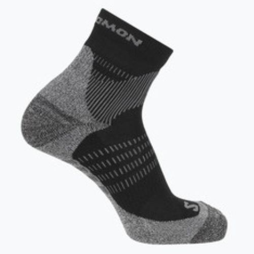 Calze da trekking Salomon X Ultra Access Quarter 2 paia antracite/nero