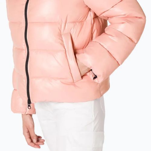 Piumino Rossignol Shiny Bomber donna rosa pastello
