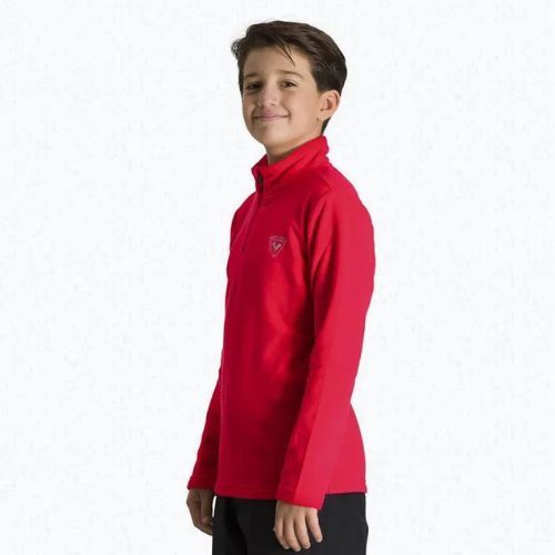 Rossignol Felpa bambino 1/2 Zip Pile arancione