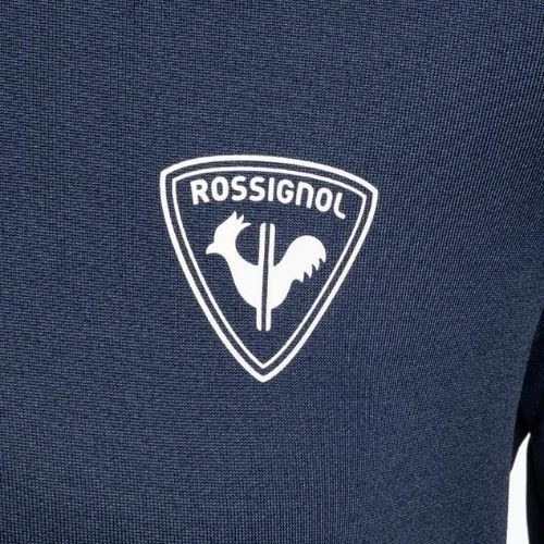 Felpa da bambino Rossignol Boy 1/2 Zip Warm Stretch navy scuro