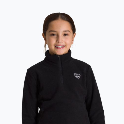 Rossignol Girl Felpa da bambino in pile nero