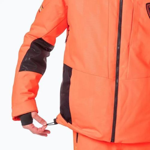 Giacca da sci Rossignol Hero All Speed da uomo rosso neon