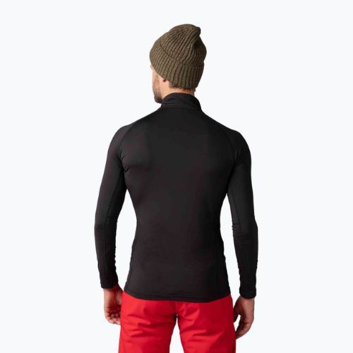 Rossignol Classique 1/2 Zip termica da uomo a maniche lunghe nero