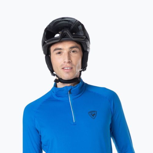 Rossignol Classique 1/2 Zip termica da uomo a maniche lunghe blu lazuli
