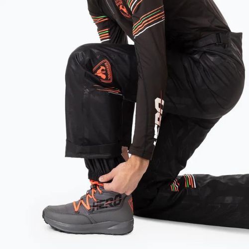 Pantaloni da sci Rossignol Hero da uomo, nero