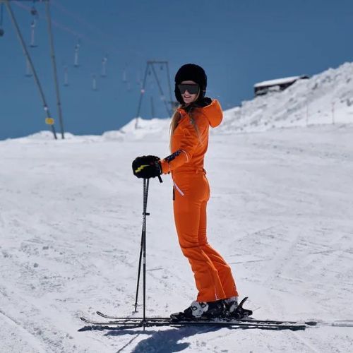 Tuta Rossignol Sublim da donna arancione