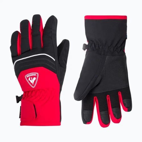 Guanto da sci Rossignol Jr Tech Impr G sport rosso da bambino