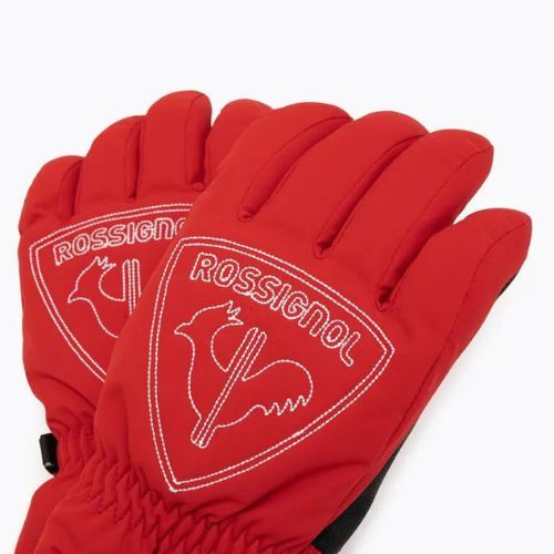 Rossignol Jr Rooster G sport guanti da sci per bambini rossi