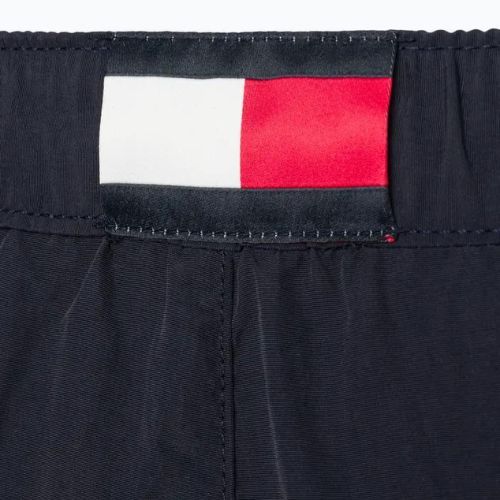 Tommy Hilfiger Uomo Pantaloncini da bagno con coulisse media, blu