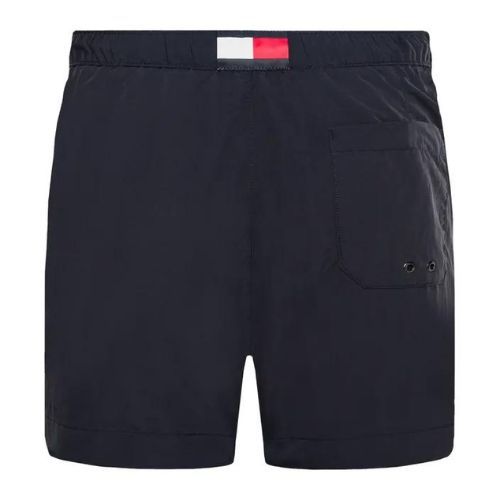 Tommy Hilfiger Uomo Pantaloncini da bagno con coulisse media, blu