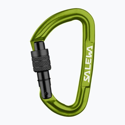 Salewa Hot G3 Moschettone a vite verde fluo
