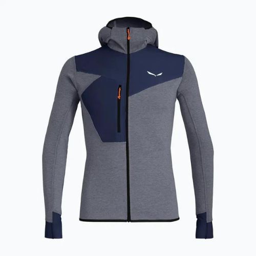 Felpa trekking uomo Salewa Puez 2 Dry Hood FZ navy blazer/0910