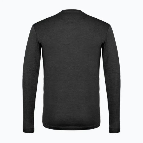 Maniche lunghe trekking da uomo Salewa Puez Melange Dry black out melange