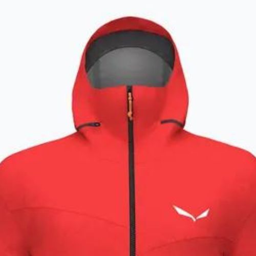 Giacca antipioggia Salewa Ortles GTX 3L da uomo, con fiamma
