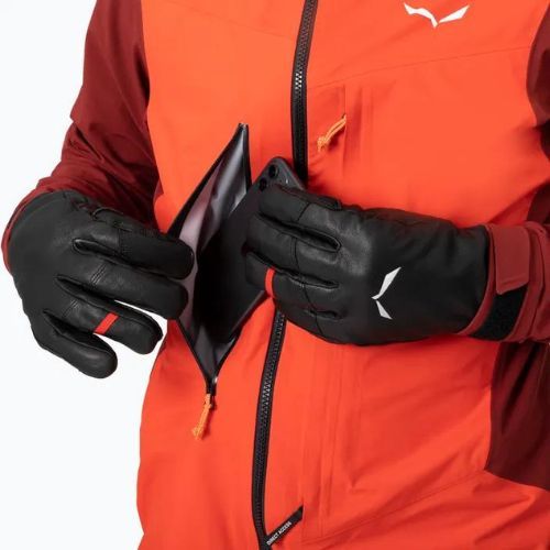 Giacca softshell Salewa da uomo Sella DST Hyb syrah/1500