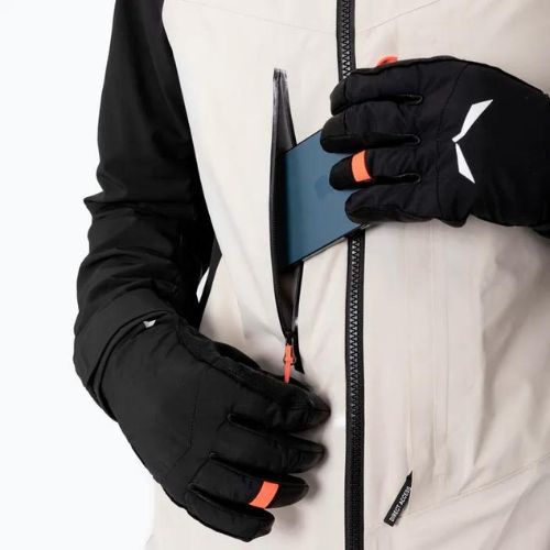 Giacca softshell Salewa donna Sella DST Hyb nero out/7260