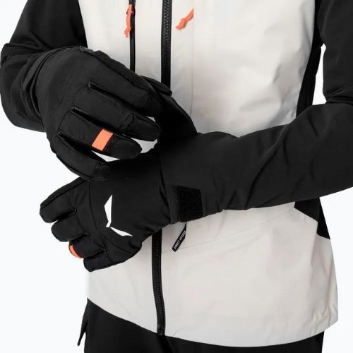 Giacca softshell Salewa donna Sella DST Hyb nero out/7260