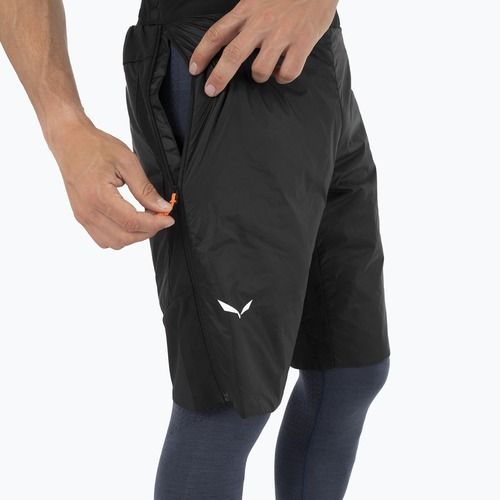 Pantaloncini da trekking Salewa Sella TWR da uomo, nero out