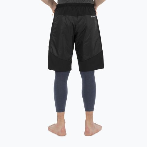 Pantaloncini da trekking Salewa Sella TWR da uomo, nero out