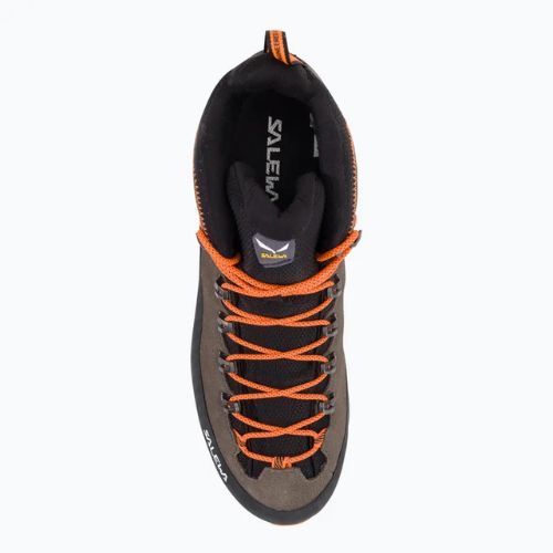 Stivali da trekking Salewa Alp Mate Winter Mid WP da uomo con cordino bungee/nero