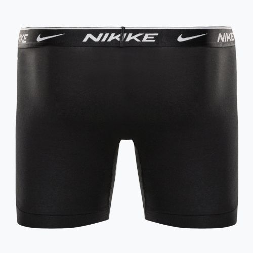 Boxer da uomo Nike Everyday Cotton Stretch 3 paia bianco/grigio erica/nero