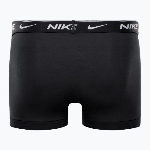 Nike Everyday Cotton Stretch Trunk boxer da uomo 3 paia ossidiana/game royal/nero