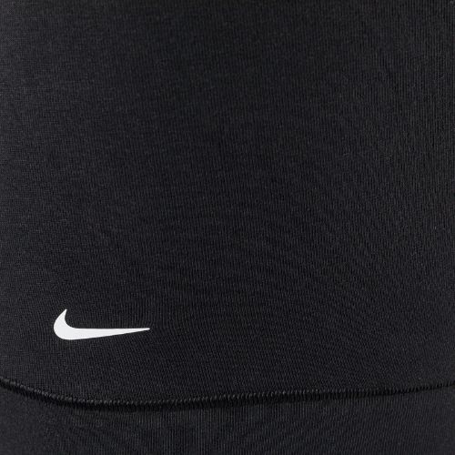 Boxer da uomo Nike Everyday Cotton Stretch Trunk 2 paia nero