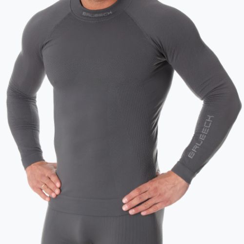 Maglia termica da uomo Brubeck Extreme Thermo grigio scuro