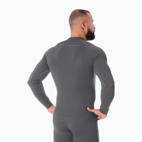Maglia termica da uomo Brubeck Extreme Thermo grigio scuro