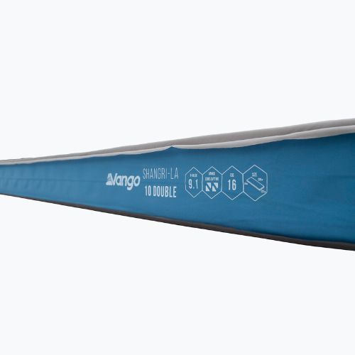 Tappeto autogonfiabile Vango Shangri-La II 10 cm double cloud grey/sky blue