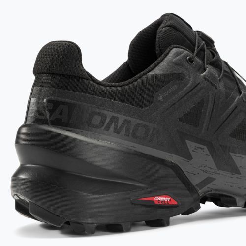 Scarpe da corsa da uomo Salomon Speedcross 6 GTX nero/phantom