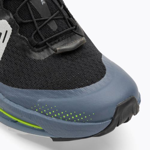 Scarpe da corsa Salomon Pulsar Trail da uomo, nero/blu Cina/ghiaccio artico