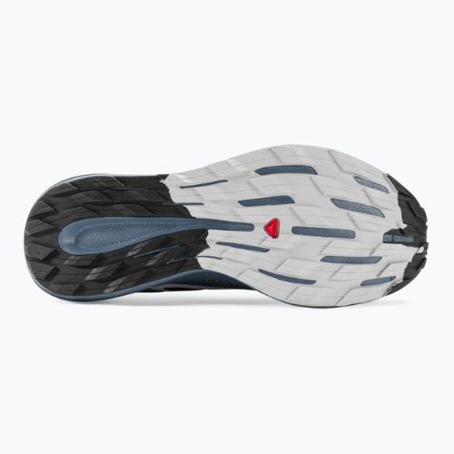 Scarpe da corsa Salomon Pulsar Trail da uomo, nero/blu Cina/ghiaccio artico