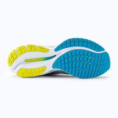 Scarpe da corsa da uomo Mizuno Wave Rider 27 blu perla/bianco/bolt2neon