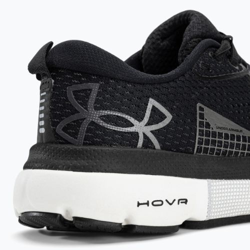 Under Armour scarpe da corsa da donna W Hovr Infinite 5 nero/bianco/metallico canna di fucile