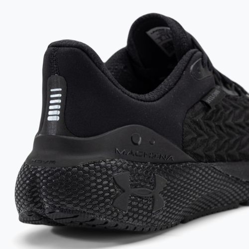 Under Armour Hovr Machina 3 Clone scarpe da corsa da uomo nero/nero/riflettente