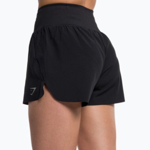 Pantaloncini da allenamento da donna Gymshark Speed nero