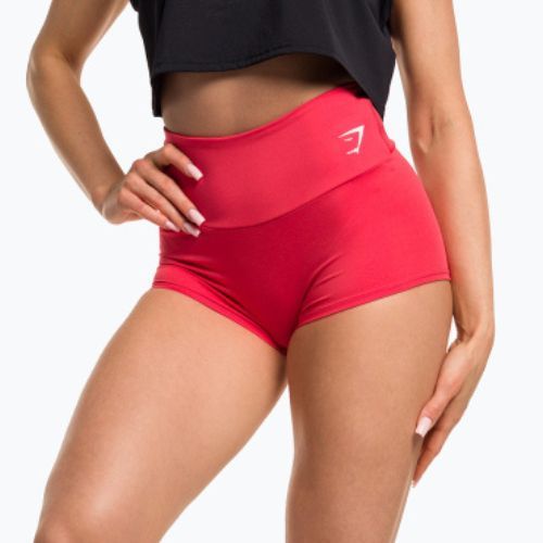 Pantaloncini da allenamento da donna Gymshark Training Quad rosso lampone