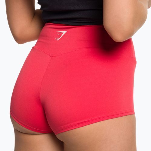 Pantaloncini da allenamento da donna Gymshark Training Quad rosso lampone