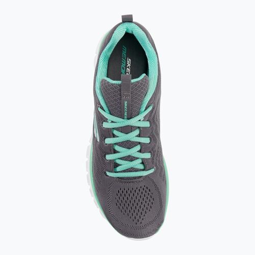 SKECHERS Graceful Get Connected scarpe da donna carbone/grigio