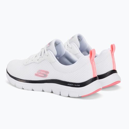 SKECHERS scarpe da donna Flex Appeal 4.0 Brilliant View bianco/rosa