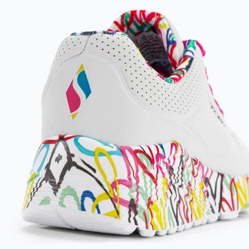 SKECHERS Uno Lite Lovely Luv bianco/multi scarpe da bambino