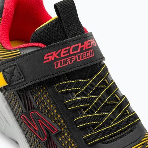 SKECHERS Hyper-Blitz Hydro-Tronix scarpe da bambino nero/rosso
