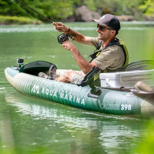 Aqua Marina Caliber CA-398 kayak gonfiabile per 1 persona