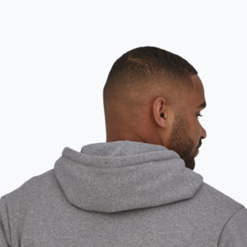 Patagonia P-6 Felpa con logo Uprisal gravel heather