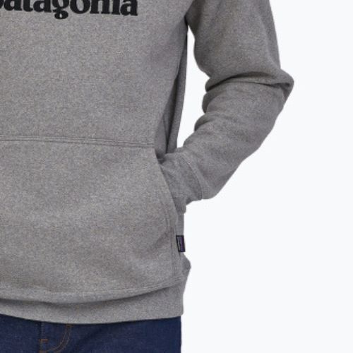 Patagonia P-6 Felpa con logo Uprisal gravel heather