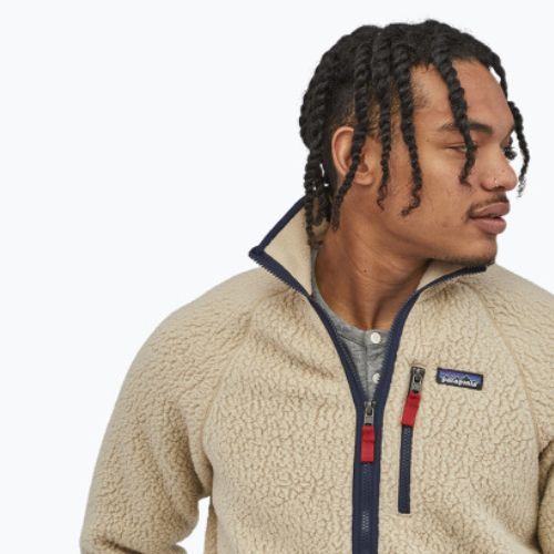 Felpa in pile da uomo Patagonia Retro Pile el cap kaki