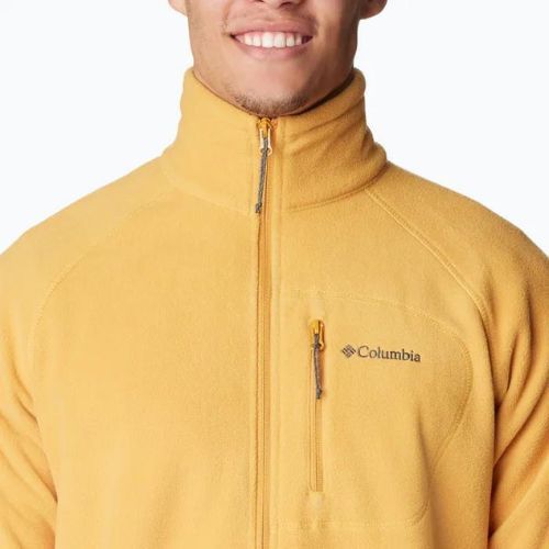 Felpa in pile Columbia Fast Trek II raw honey da uomo